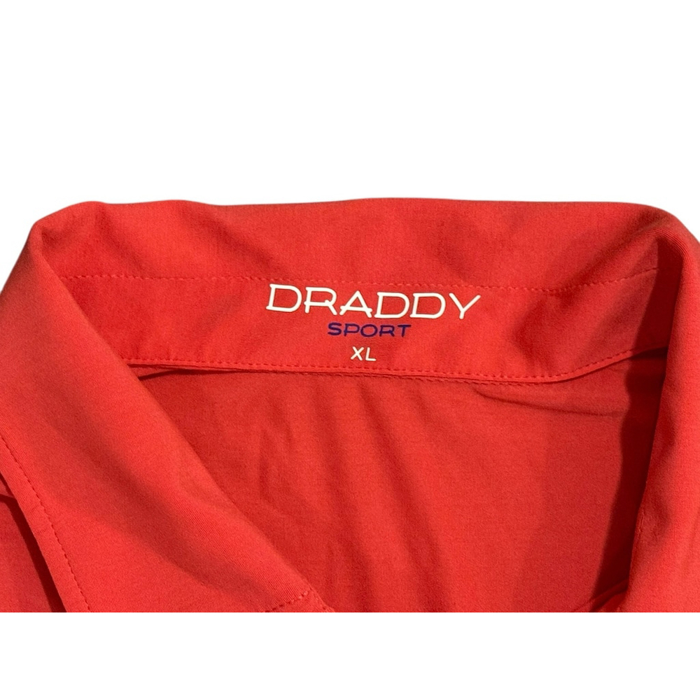 DRADDY MENS SPORT RYAN POLO SIZE XL - Ransom (Red) Blue Logo - Picture 4 of 8